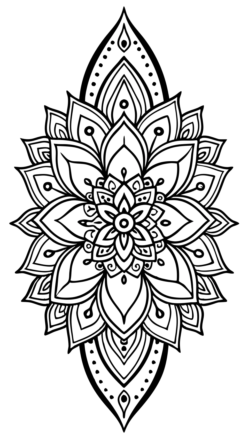 Páginas para colorear de zentangle para adultos